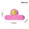 Creative Magnetic Timing Bag Sealing Clip Dopamine Moisture-Proof Snack Chip Clamp With Date Circle Food Fresh-Keeping Sealer