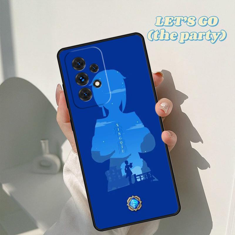 Genshin Impact phone case For Samsung Galaxy A42 A31 A40 A51 A71 A32 A80 A91 A52 A72 A73 A20e A21S A50 A70 A11 A12 Cover