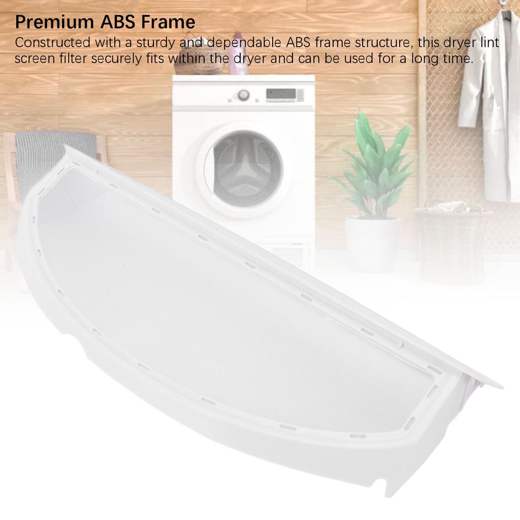 Dryer Lint Screen Filter Easy to Install Dryer Lint Trap Screen Filter for WE18M28 WE18X25100