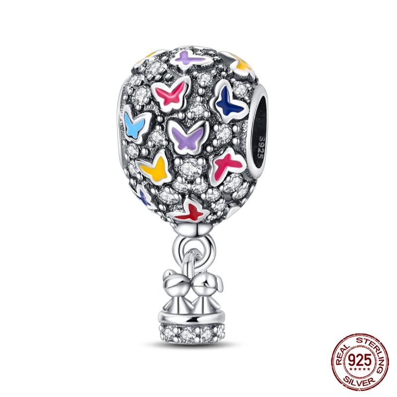 New In Real Copper Boys And Girls Bicycle Charms Beads Fit Qikaola Original Bracelets Fine Diy Jewelry Making