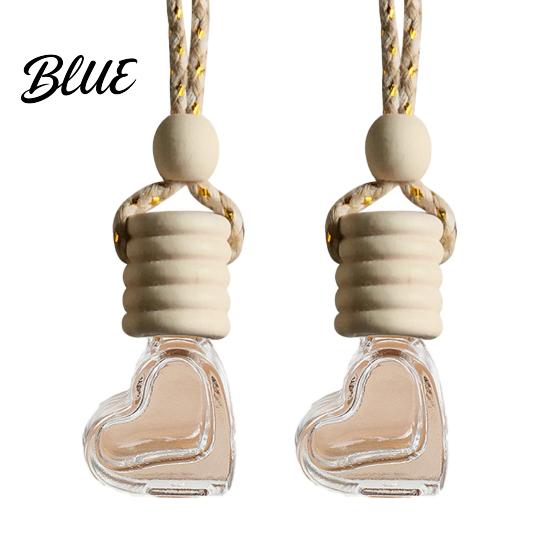 Portable Fragrance Holder Car Perfume Bottle Pendant Creative Hanging Air Freshener Diffuser Pendant for Vehicle Essential Oil Holder Interior