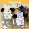 Adorable Plush Original Puppy Car Hanging Keychain Cute Gift With Soft Colors