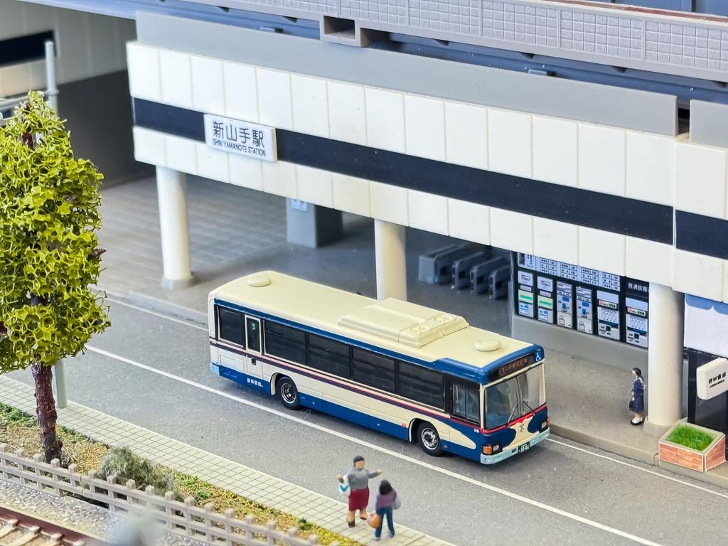 Tomytec The Bus Collection Bus Collection Takatsuki City Transportation Department Hino Blue Ribbon II Reproduction Retro Color Bus