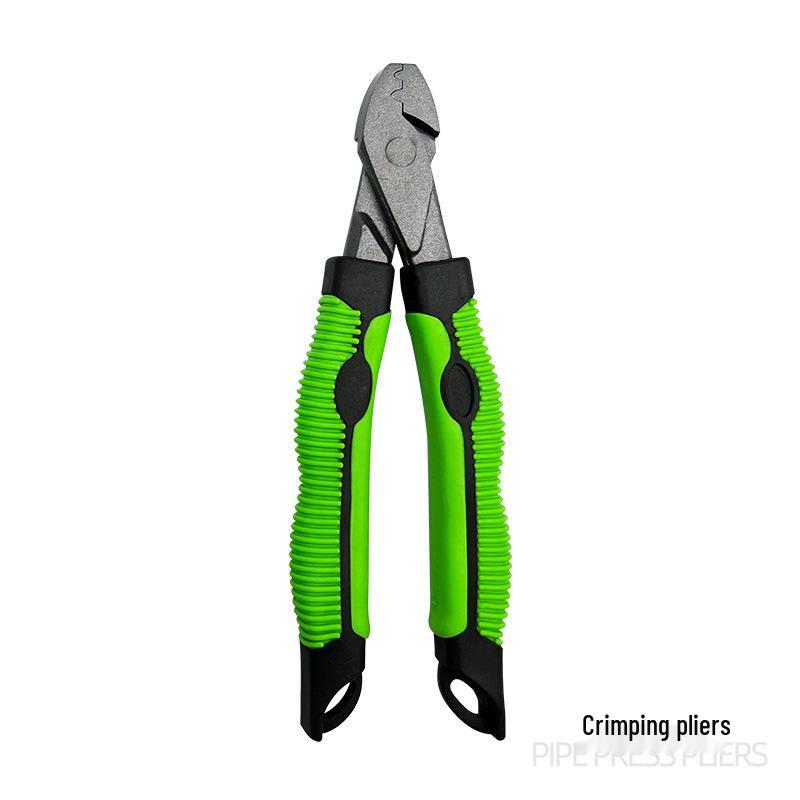 Multifunctional Crimping & Lure Pliers with Hook Remover and Wire Cutter