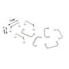 1/12 Mini Pulls Dollhouse Arch Shape Toy Drawer Handle for Furniture Cabinet