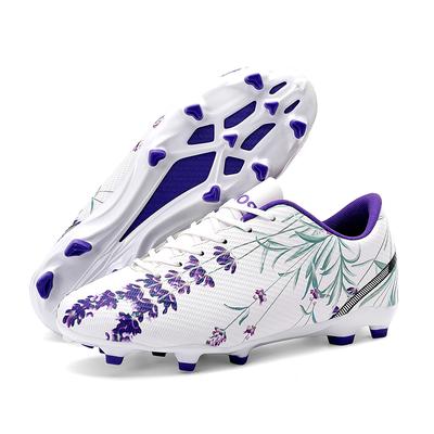 Women Soccer Shoes Large Size Ultralight Football Boots Boys Sneakers Non-Slip AG/TF Soccer Cleats Ankle Boots Unisex
