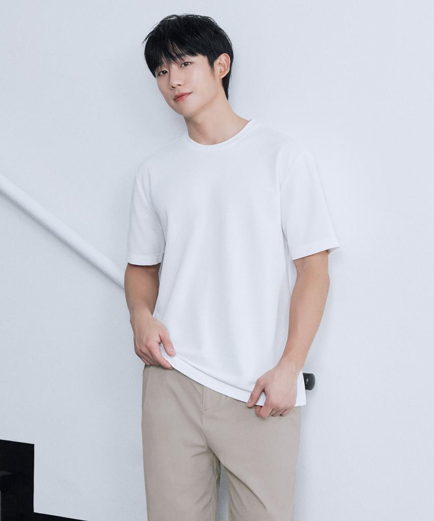 MINDBRIDGE Waffle Texture T-Shirt - 3 Colors Myts3123