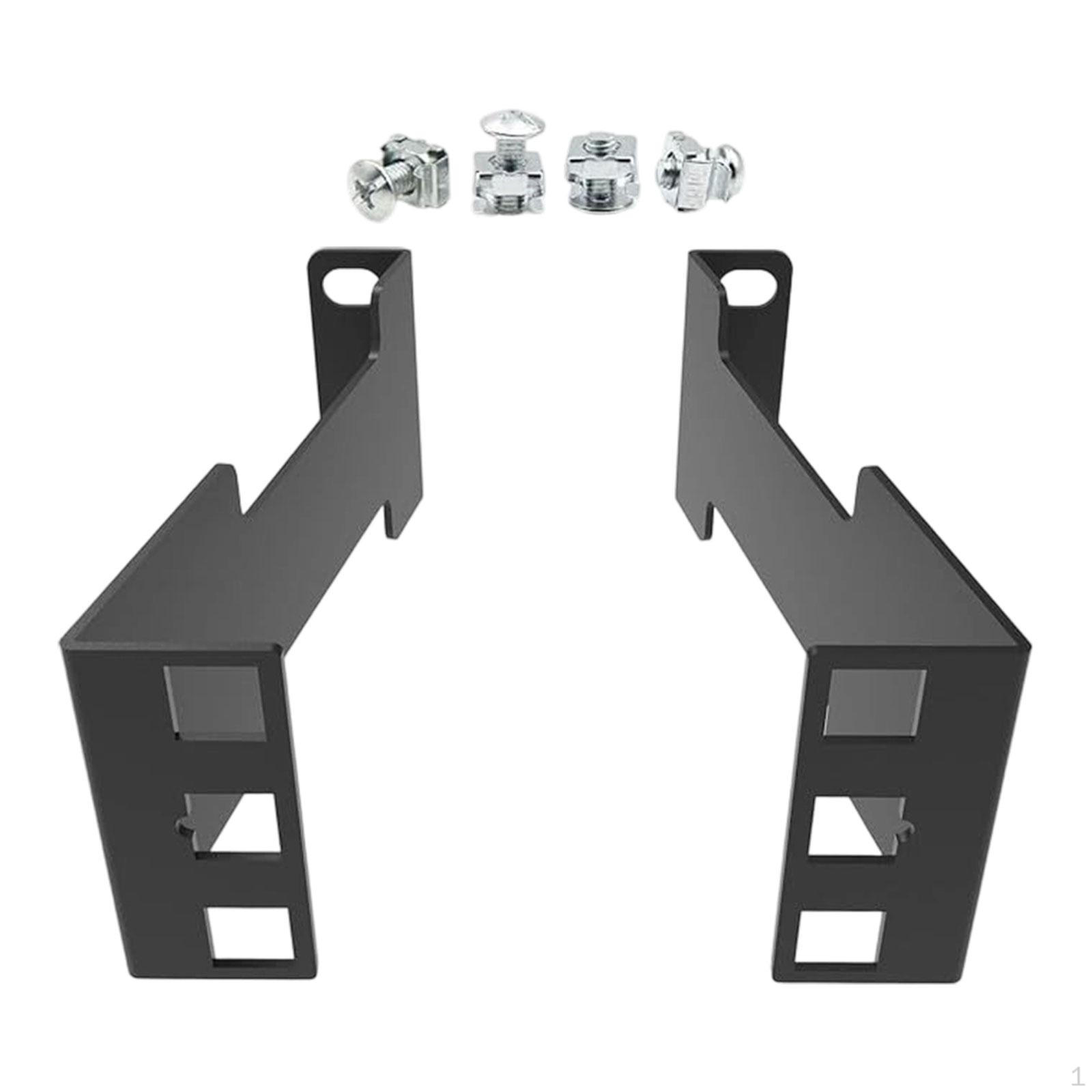 

Серверная стойка 1U Глубина Удлиненный Утопленный Адаптер Прочное Универсальное Оборудование Портативная Углеродистая Сталь