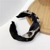 Ethnic Style Fabric Knotted Headband Wide Edge Non-slip Hairband Fashion Women's Hair Accessories