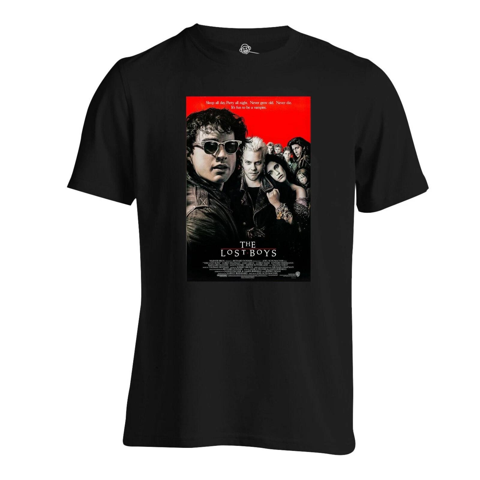 The Lost Boys 1987 T Shirt Classic Movie Film Poster Print 2XL