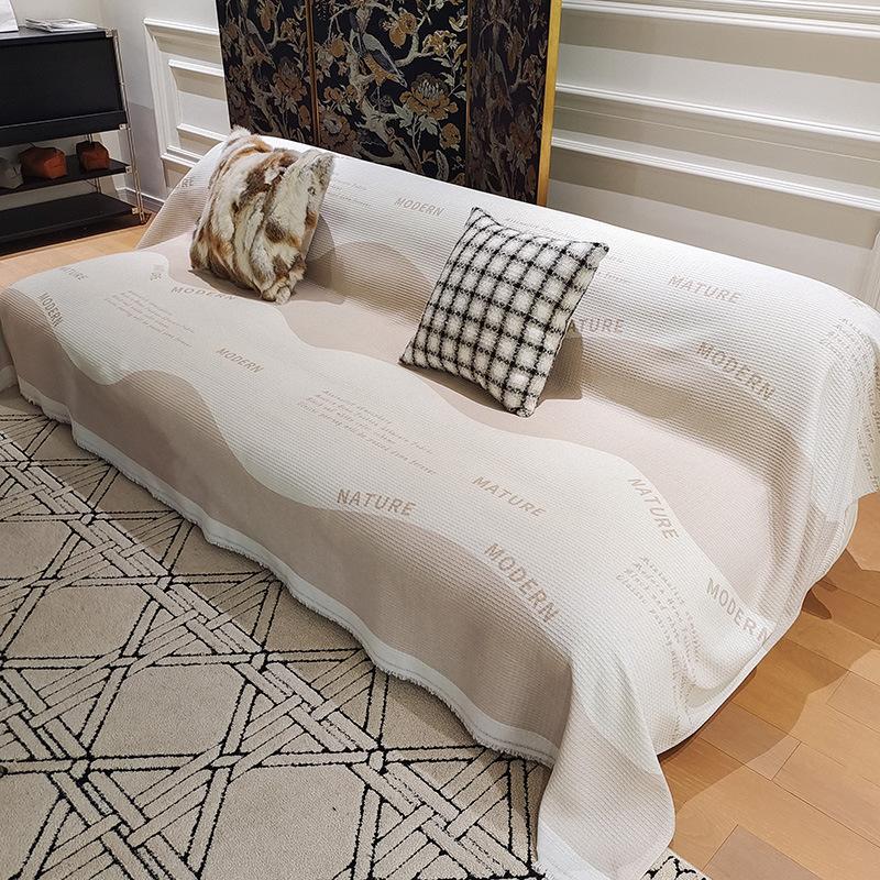 Полотенце для дивана с геометрическим узором — фото 28