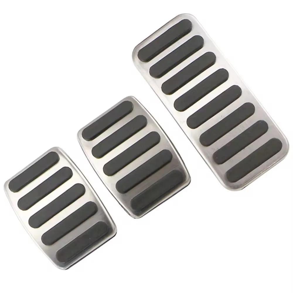 Car Foot Pedals For Suzuki Vitara LY Escudo 2015~2024 Stainless Steel Pad Fuel Brake Non-slip No Drilling Alloy Auto Covers Part