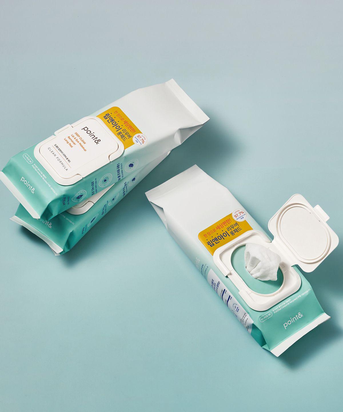 [2EA] Deep Clean Lip & Eye Remover Long Pads 88 Sheets