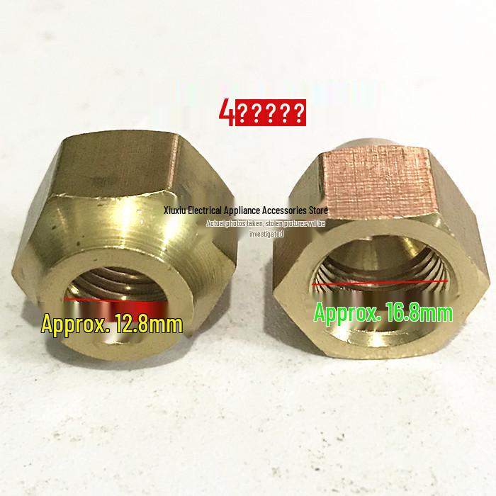 Copper Air Conditioning Pipe Joint Lock Nut Cap