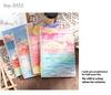 Oil Painting Landscape A5 Coil Student Cute Stationery Thickened Horizontal Line Memo Diary Notebook