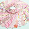 40Pcs Quilting Jelly Rolls Colorful Fabric Strips 6.5CM Sewing Craft DIY Cotton Quilting Strips Patchwork Fabric Floral Printed