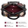 Genuine Leather Women Handbags Ins kroea fashion patchwork handbags colorful Bohemia style women totes ladies hand bag