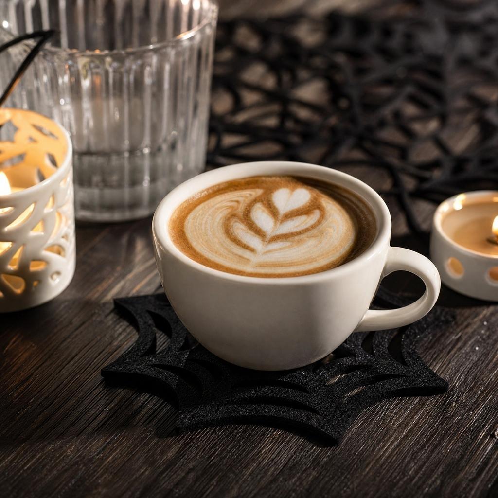 Black Non-Woven for Halloween Dinner Party Table Decoration