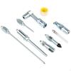 8 Pieces Grease Accessory Kit | HardtoReach, Fine tipStyle, Adapter Kit, for Machine