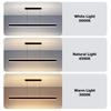 120CM Household Minimalist LED Chandelier 3 Lighting Modes Electric Ceiling Lamp Remote Control Dining Room Pendant Light