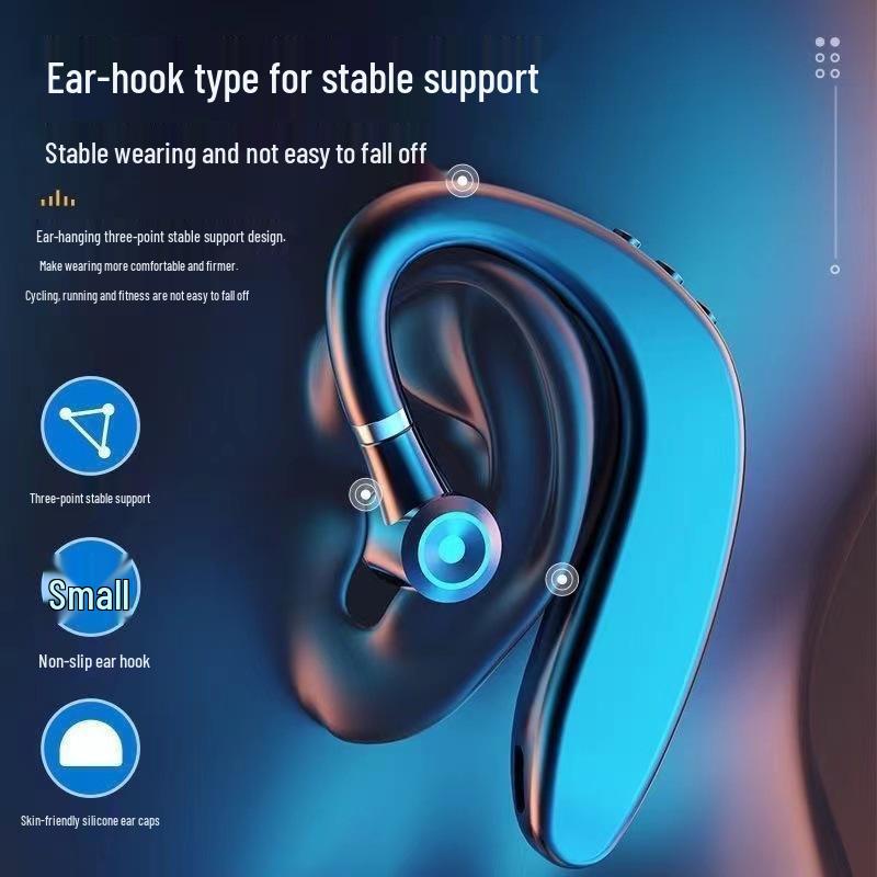 Business Wireless Ear-Hook Earphones with Long Battery and HD Calls