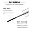 QIC Small Brush Head Mascara Japanese Wind Curl Mascara Waterproof and Non-smudging Slender Eyelashes Primer