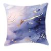 New Dreamy Gold, Pink, Blue and Purple Gradient Color Pillow Back Home Bedroom Bedside Sofa Cushion