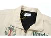 American High Street RH Retro Patchwork Coconut Tree Logo Zipper Jacket for Men & Women