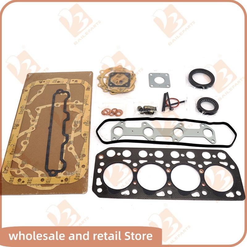 Kit Guarnizioni Completo Per Motore Escavatore Mitsubishi K4E K4E-DI o Guarnizione Testa Cilindri MT2501 MT21 MT22 MT23 MT24 Hanix N260