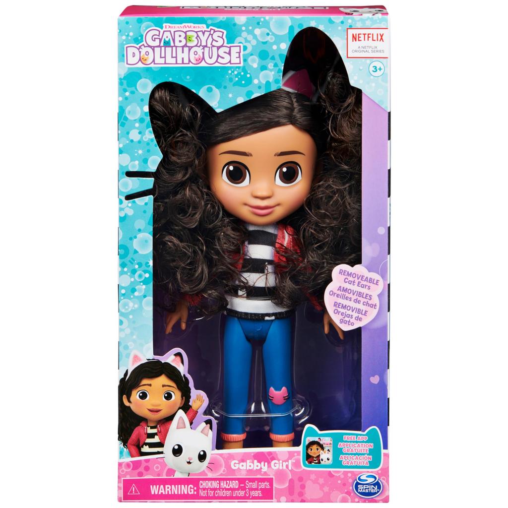 Dollhouse Gabby Girl Ages 1 Pack Gabby's 8-inch Doll, Children's Toy, 3+, Multicolor,