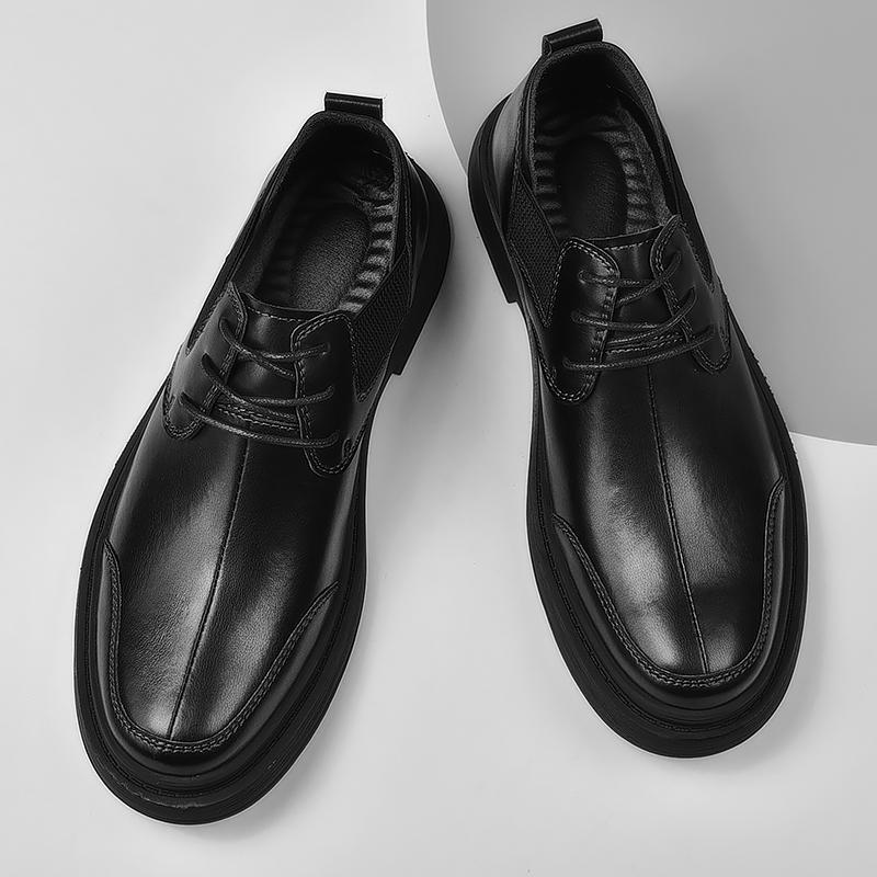 Marke Herren Freizeitschuhe aus Leder Klassischer Trend Bequeme Oxford Schuhe Britische Mode Herren Kleider Business Schuhe 2024 Neu Handgefertigt