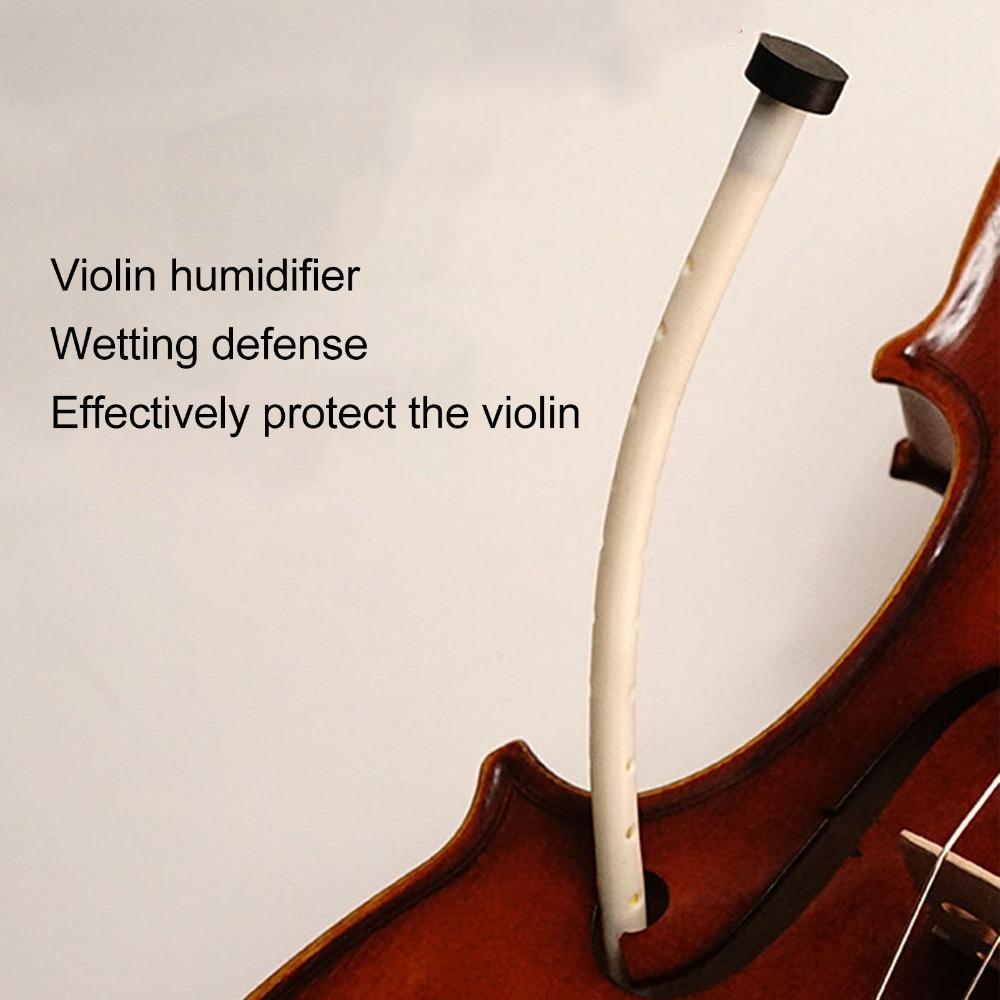 Tragbares Design Violine Luftbefeuchter Gummi Material F-Loch Luftbefeuchter Feuchtigkeitskontrolle