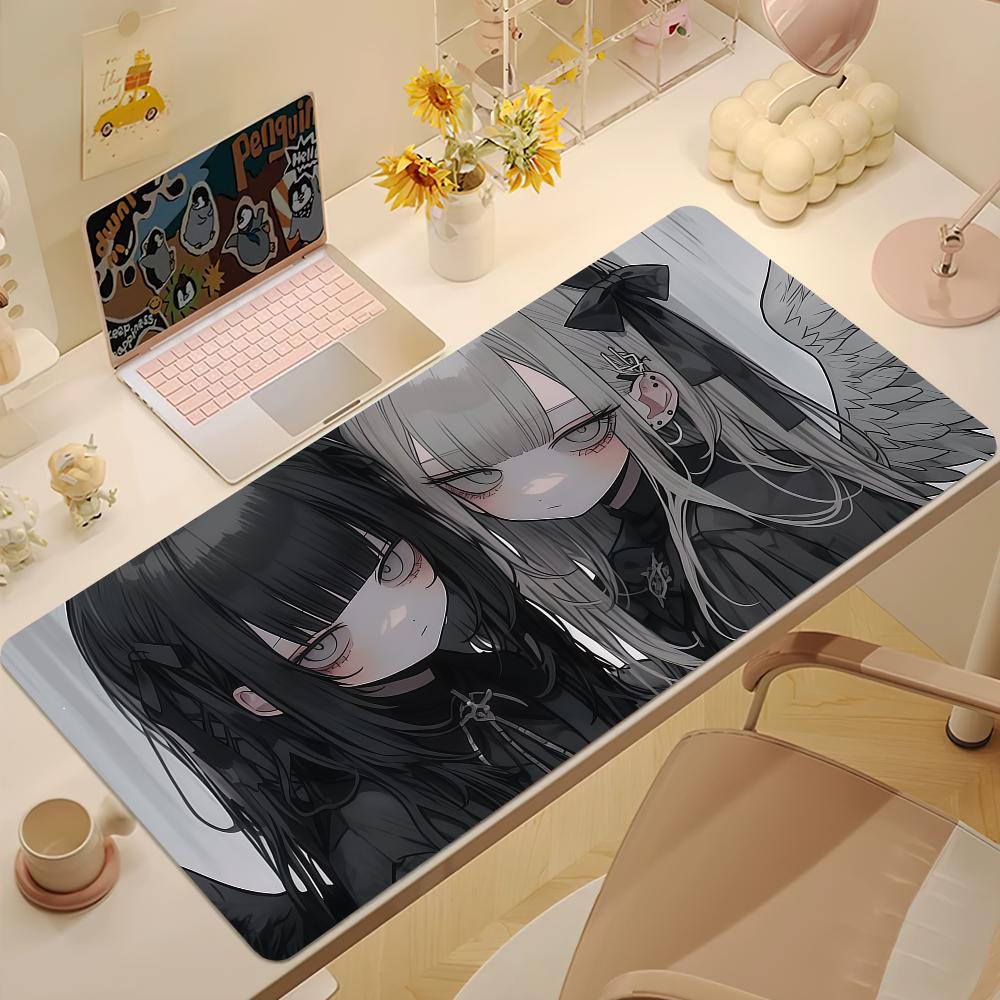 Cute Minestyle Girls Mouse Pad Large Nonslip Lockedge Desktop Computer Desk Mat Keyboard Writing Mousepad Office Gamer Student