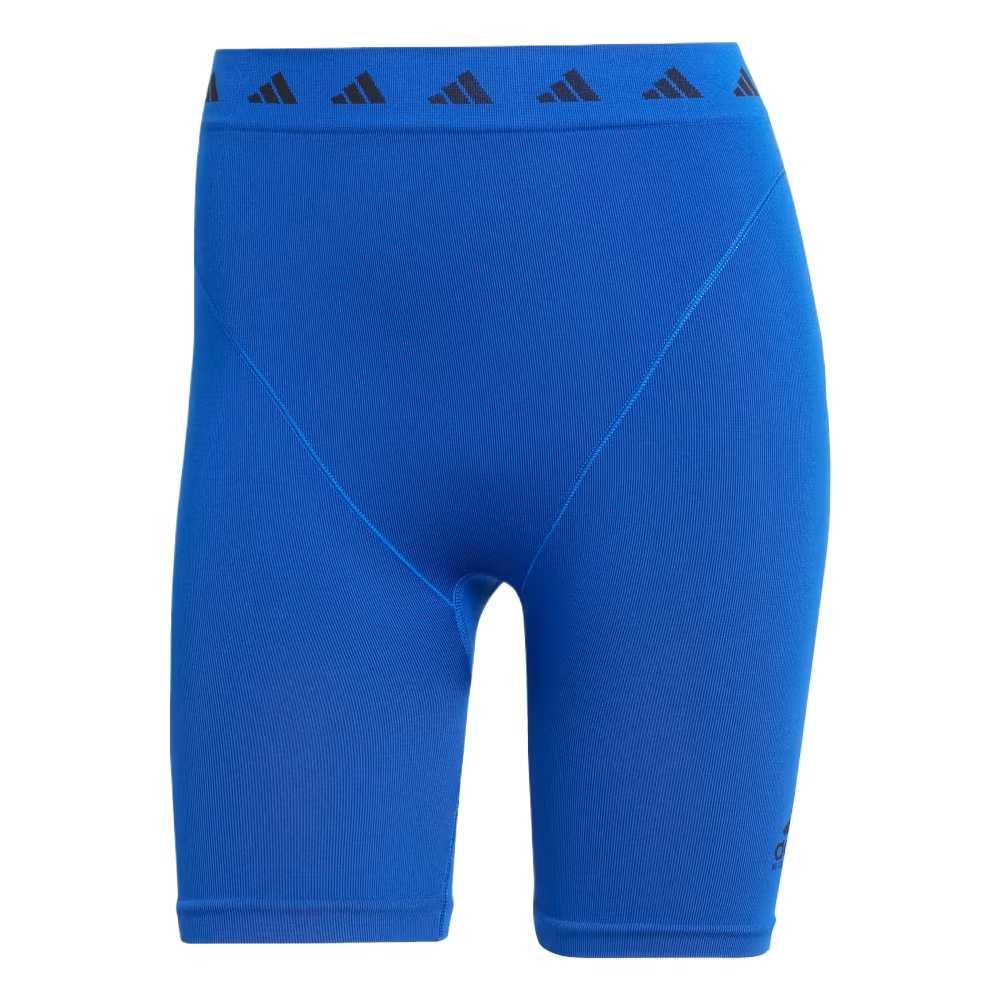 Adidas Equipment Series Comfortable Casual Simple Versatile Three-Quarter Sports Shorts Women Shorts Blue JN6501