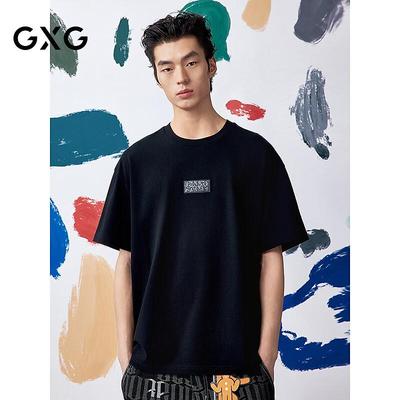 GXG Men's Round Neck Short Sleeve Knitted T-Shirt