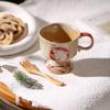 OLOEY Double Rabbit Vintage Ceramic Coffee Cup