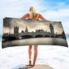 Large Plush Microfiber Beach Towel Quickly Absorbs Water, Fast Drying, Easily Shake Off Sand,Gym Poolside Sunbed Throw for Women