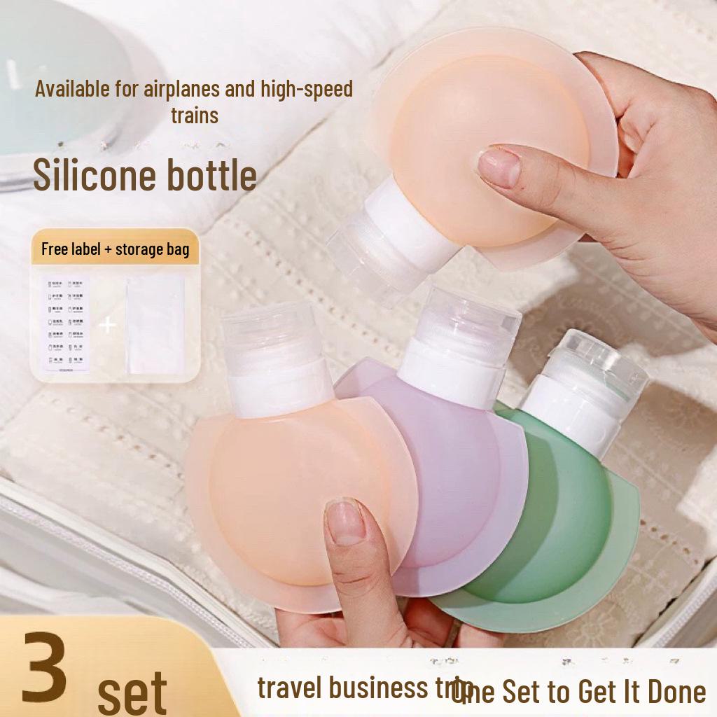 

Портативный дорожный набор флаконов для косметики и шампуня 60ml single pack