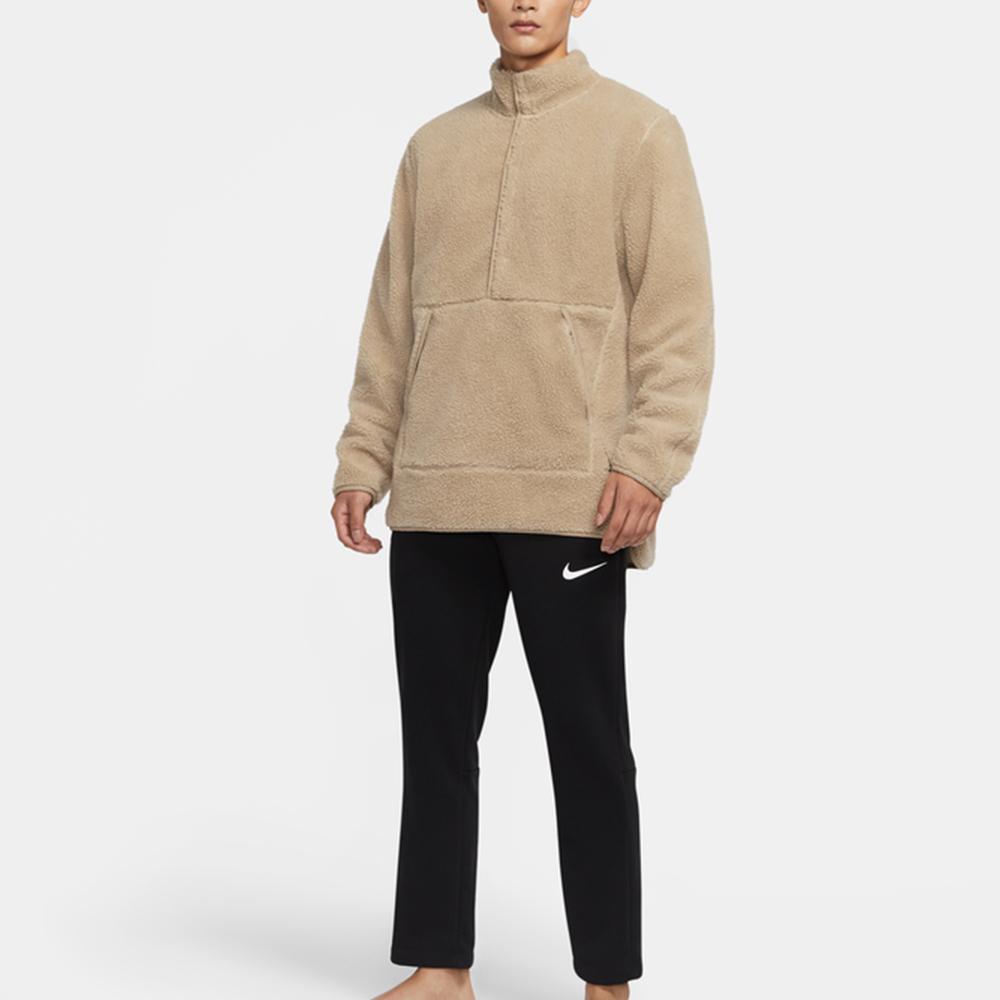 Nike Fleece Warm Half-Zip Sweatshirt Men Tops Khaki DD2183-247