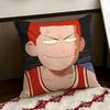 Anime SSlam DDunk Cushion Cover Reversible Soft Durable Pillow Cover Home  Car MultiScene Use for Daily Comfort