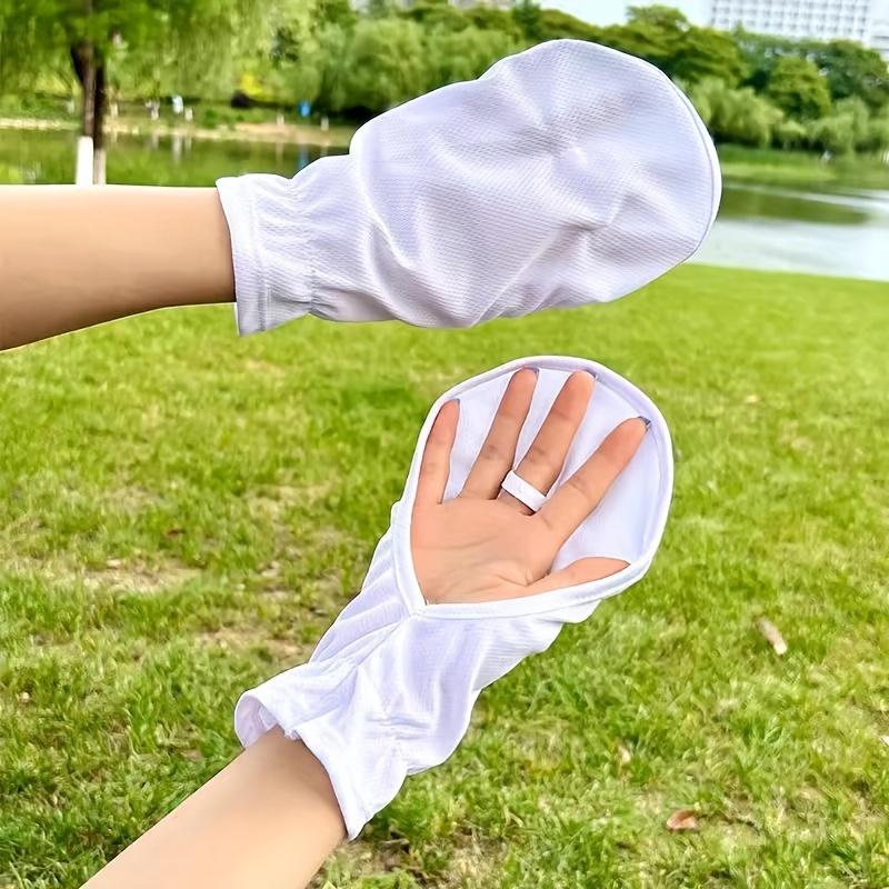 Women's Sporty Gloves Lightweight Breathable Elastic Fit Pastel Pink for Cycling Outdoor Activities & Summer Sun Safety, Clothing