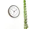 KATOMOKU Plywood Wall Clock 4 Brown Wall Clock Continuous Second Hand Radio km-44BRRCS 252mm (SKP Clock)