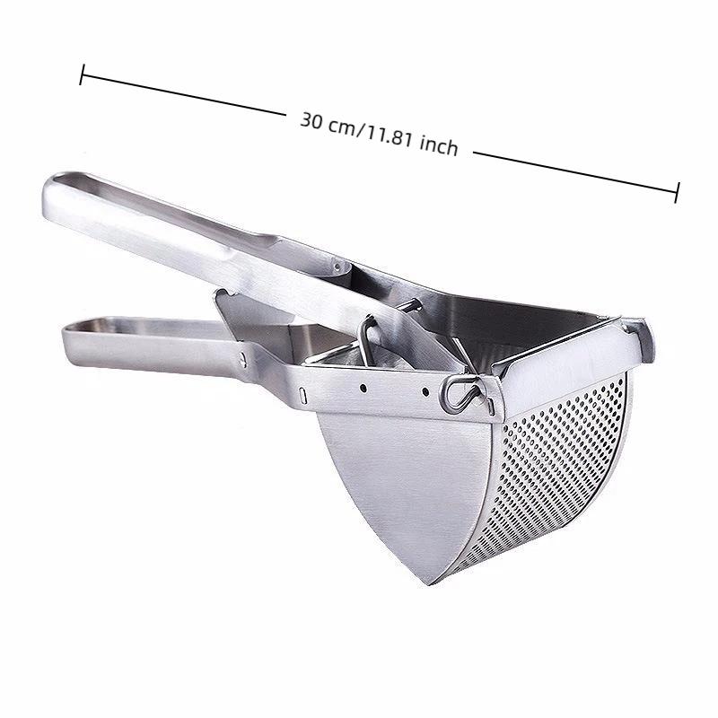 Schiacciapatate Manuale in Acciaio Inossidabile Senza BPA per Cibo per Bambini Frutta Verdura Spremiagrumi Gadget da Cucina per la Casa