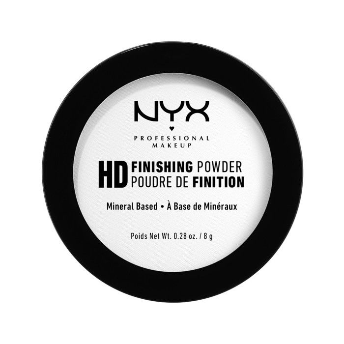 Poudre Compacte - NYX - HD Finishing Powder - Translucide - 8 G - Finition Mate