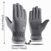 Comfortable Warm Winter Cycling Gloves Anti-Slip Waterproof Full Finger Gloves Breathable Thermal TouchScreen Mittens Outdoor