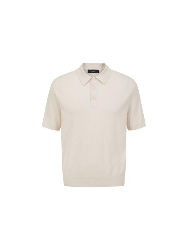 And Z Men'S) Ribbed Collared Knit_Bzf2Et1105