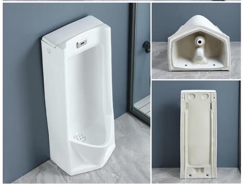 Xunqi Wall-Mounted Ceramic Urinal with Auto Flush