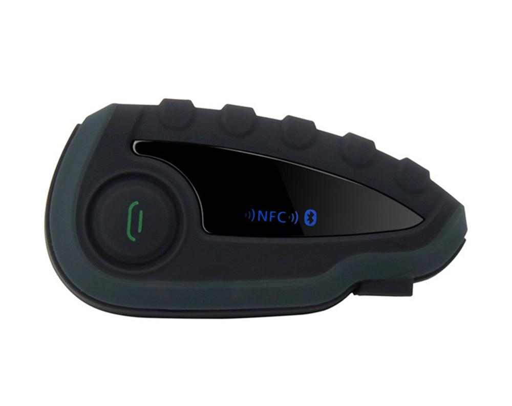 1× Motorcycle Helmet Bluetooth Interphone Headset NFC Remote Control Full Duplex
