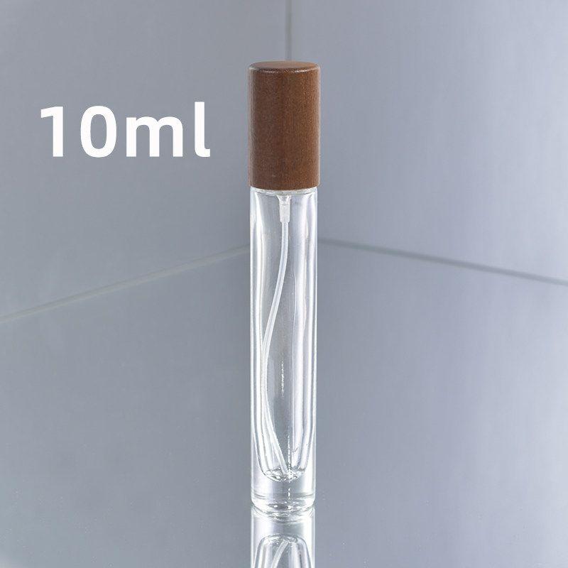 New Travel Portable Sample Wooden Lid Perfume Sub-Bottles
