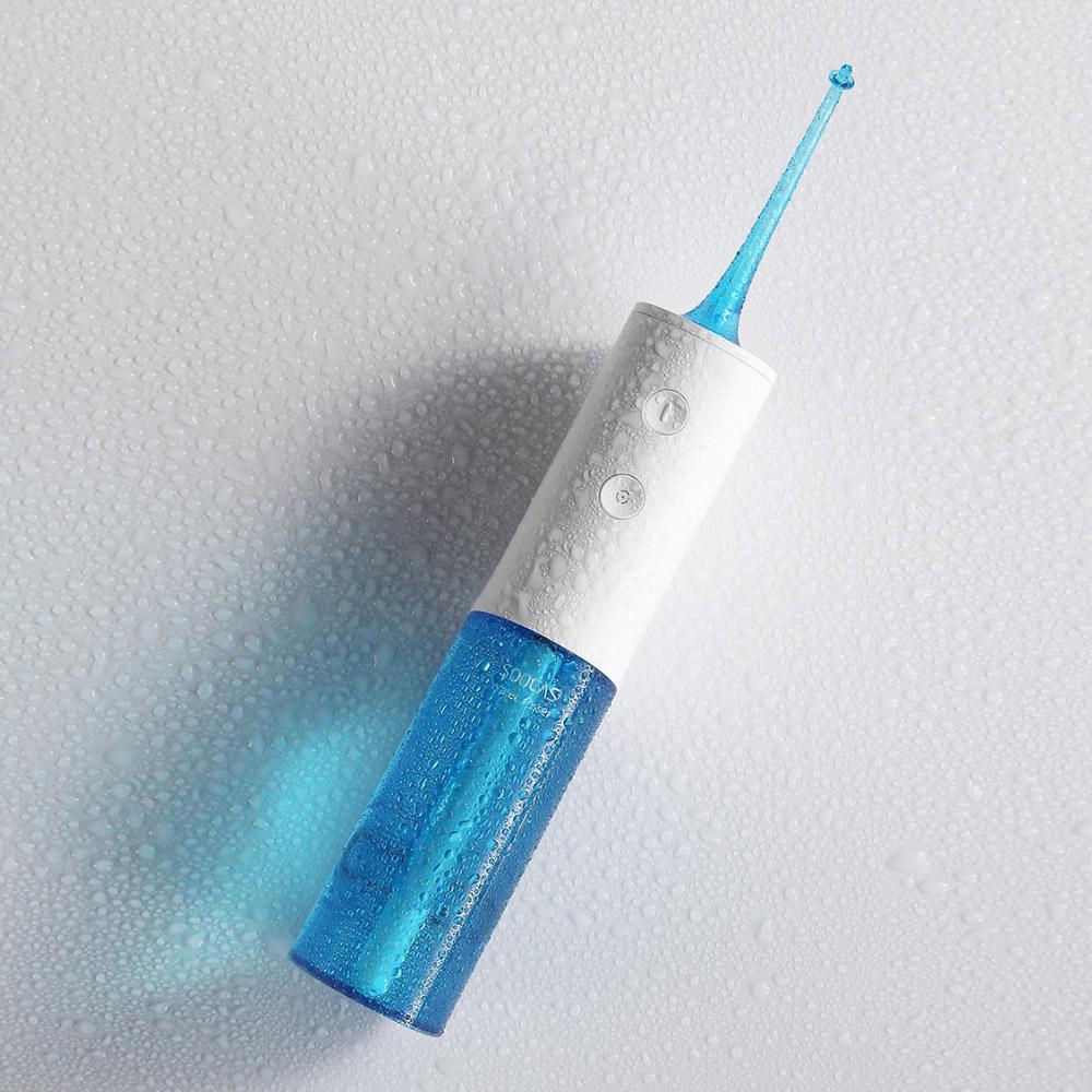 Soocas Oral Irrigator W3 Portable Water Dental Flosser Water Jet Cleaning Tooth Toothpick Mouthpiece Denture Cleaner Teeth Brush